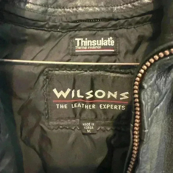 VINTAGE Wilson’s leather bomber jacket - Picture 6 of 9